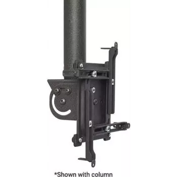 Chief VPAU - Mounting Kit (Column Mount, universal interface mount) for Projektor - massiver Steel - Black