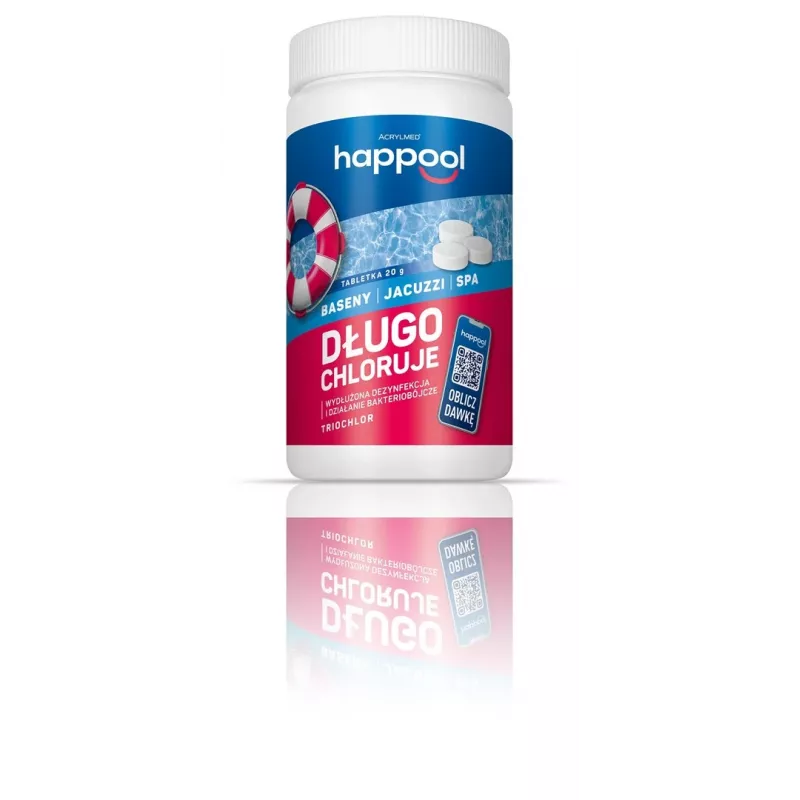 Acrylmed TRIOCHLOR slow-release chlorine pool tablets 1 kg
