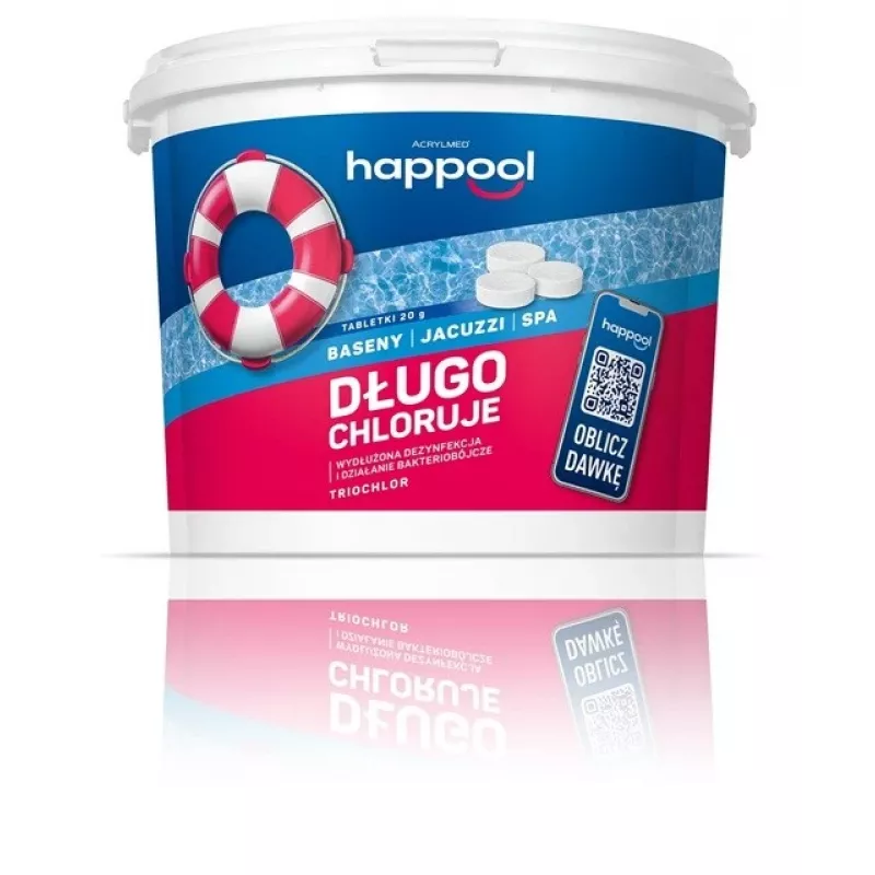 Acrylmed TRIOCHLOR slow-release chlorine pool tablets 20 g / 3 kg