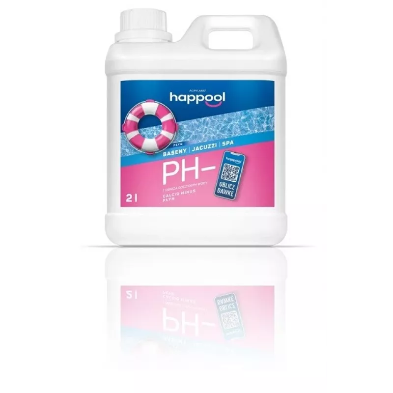 Acrylmed CALCID MINUS Liquid for lowering the pH of pool water, 2 litres