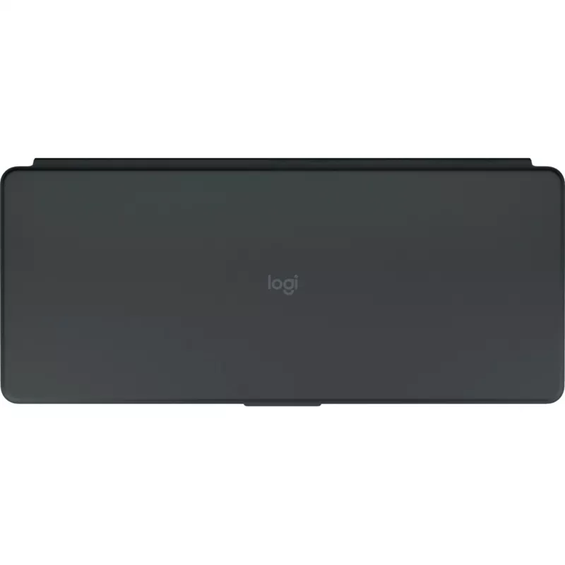 Logitech Keys-To-Go 2 for iPad - Keyboard - built-in cover - Wireless - Bluetooth LE - QWERTZ - Swiss - Graphite (920-013008)