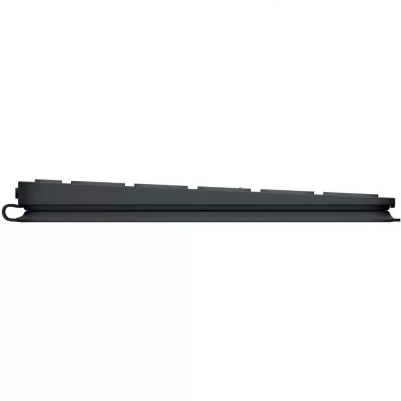 Logitech Keys-To-Go 2 for iPad - Keyboard - built-in cover - Wireless - Bluetooth LE - QWERTZ - Swiss - Graphite (920-013008)
