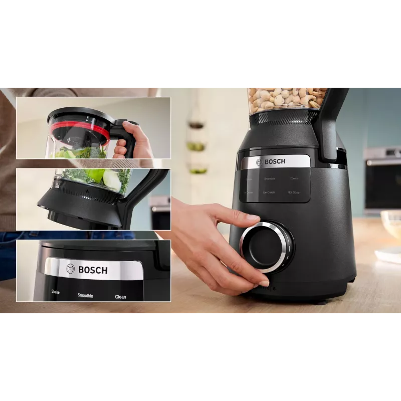 Bosch Serie 6 MMB6652B blender 2 L Tabletop blender 1800 W Black