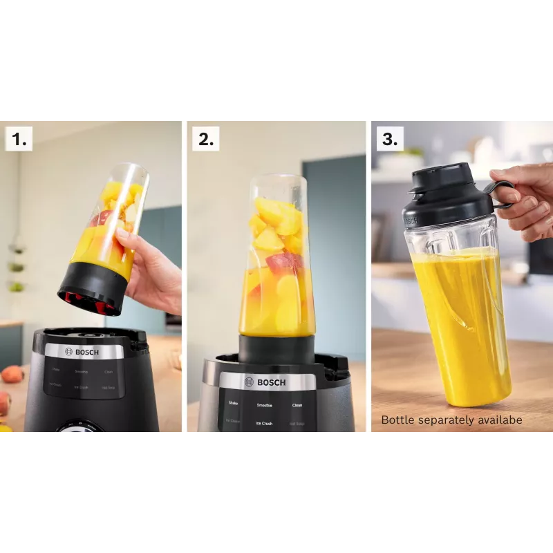 Bosch Serie 6 MMB6652B blender 2 L Tabletop blender 1800 W Black