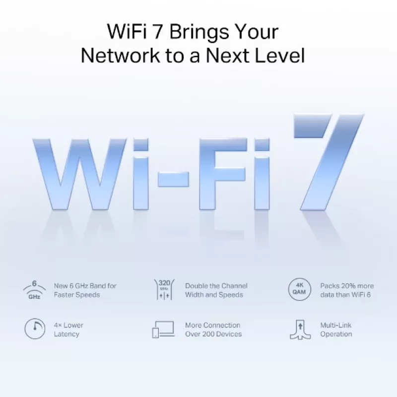 MERCUSYS Halo H47BE, Halo Mesh Wi-Fi 7 system, 2 pack