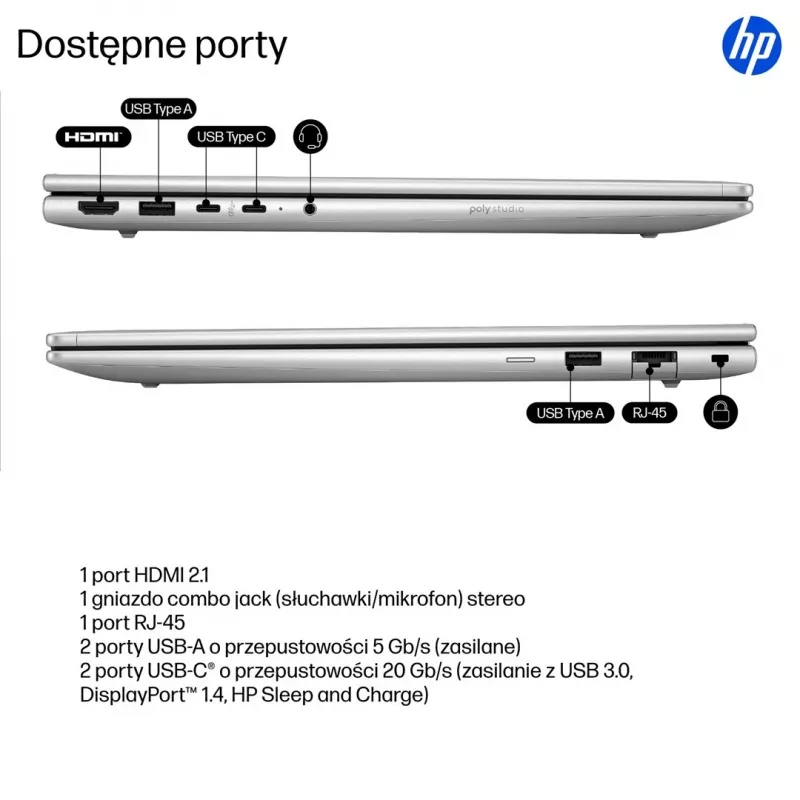 HP ProBook 4 G1i 16 Intel Core Ultra 7 255U 16inch 16GB DDR5 512GB M.2 PCIe UMA W11P 3YW