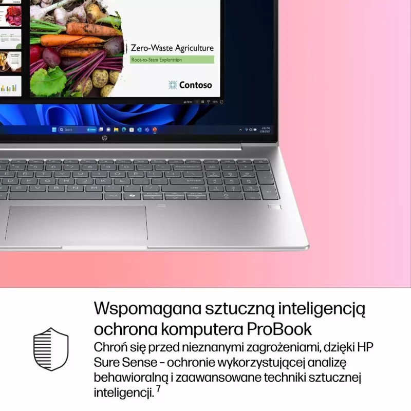 HP ProBook 4 G1i 16 Intel Core Ultra 7 255U 16inch 16GB DDR5 512GB M.2 PCIe UMA W11P 3YW