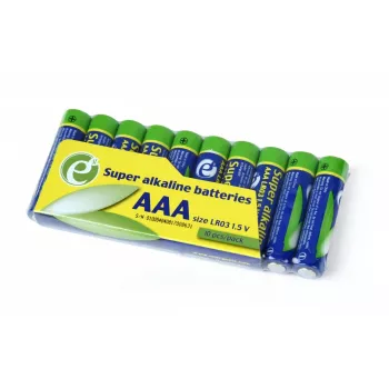 GEMBIRD Super Alkaline AAA Batteries 10pack