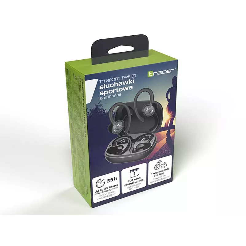 Headphones TRACER T11 SPORT TWS BT