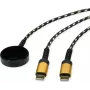 Roline 11.02.8343 USB Cable Black