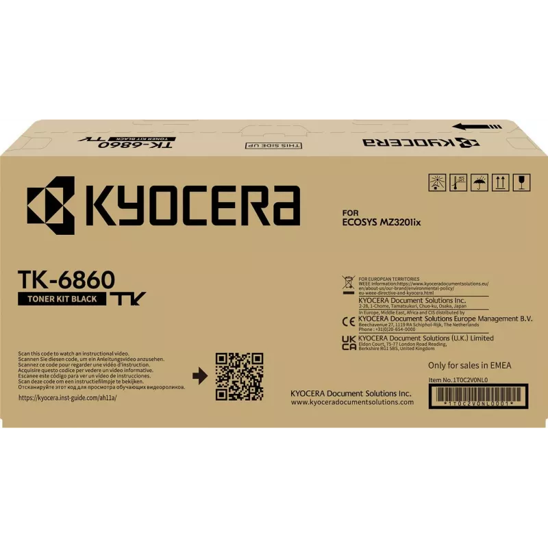 Kyocera Toner TK-6860 black - toner unit