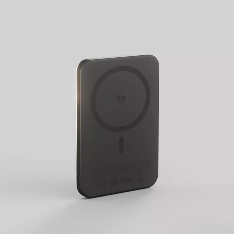 ZENS Pro 2 Semi Solid State Powerbank - Magnetic Power Bank 5000 mAh kompatybilny z MagSafe i Qi2.2 25W (black)