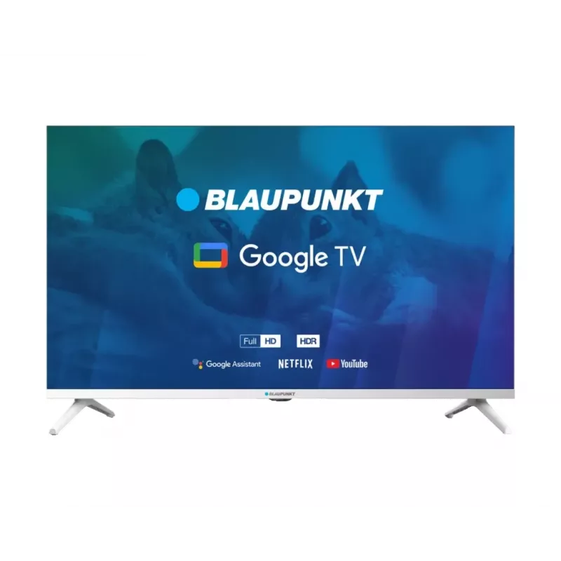 Blaupunkt 32FBG5010S 32 inch (81cm) Full HD Google TV, White | Blaupunkt