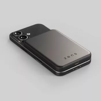 ZENS Pro 2 Semi Solid State Powerbank - Magnetic Power Bank 10000 mAh kompatybilny z MagSafe i Qi2.2 25W (black)