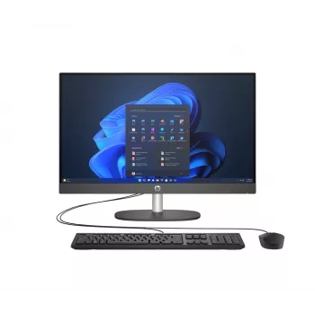 HP ProOne 245 G10 AiO Ryzen 7 77730U 23.8FHD IPS 250nits AG 16GB DDR4 3200 SSD512 Radeon Vega 8 Kb+Mouse Cam 5Mpx + IR W11Pro Black 3Y OnSite