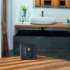 Smart temperature and humidity sensor Shelly BLU H&T ZB Black
