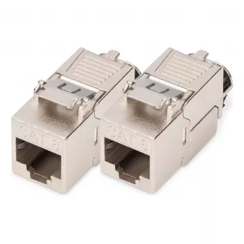 Digitus Cat.8.I Keystone Module Shielded, tool-less, Dust Cap, 2 pc(s).