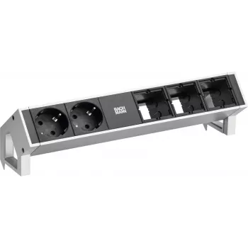 BACHMANN DESK2 2xCEE7/3 3xABD Stainless Steel painted (902.4860)