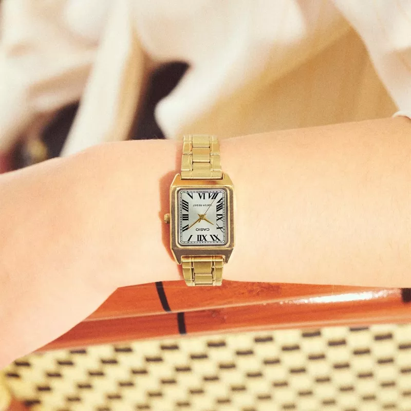 CASIO LTP-V007G-9BUDF women's-analogue watch, gold