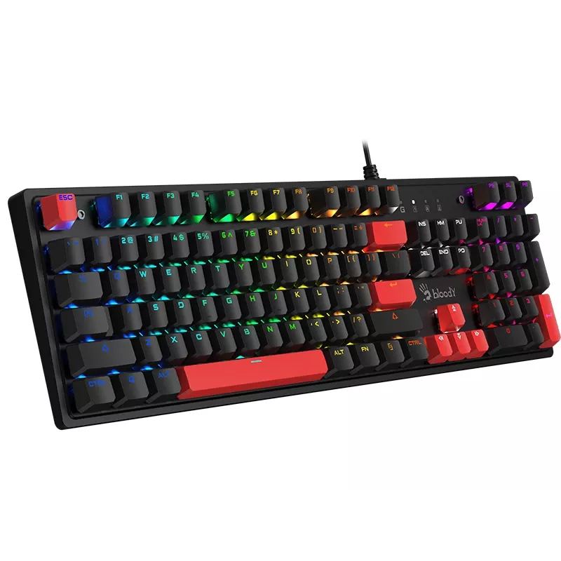 A4Tech 47737 Bloody S520N Fire Black (BLMS RED Plus Switch)