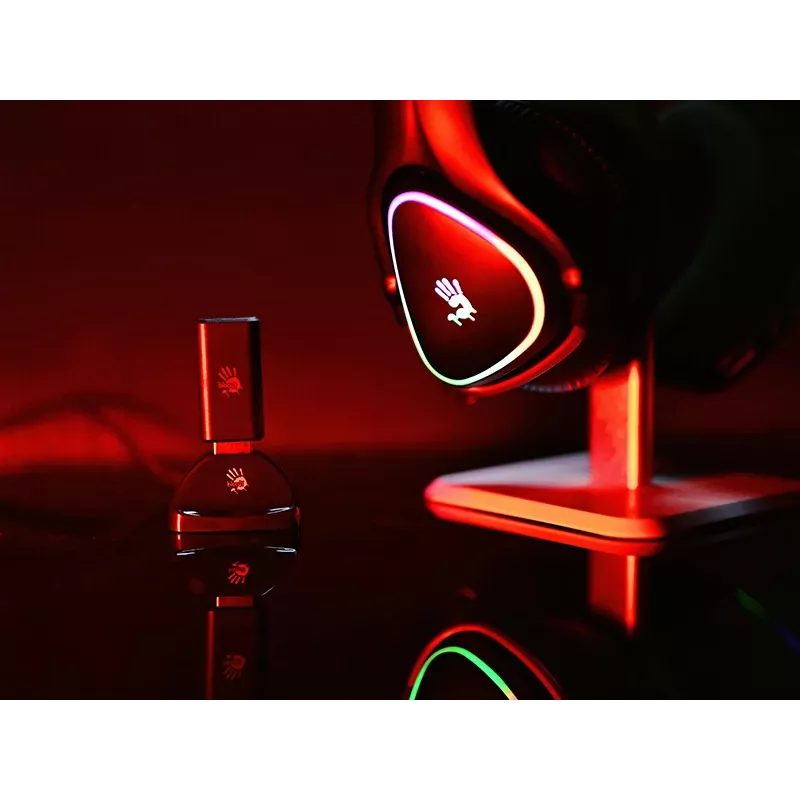 A4Tech 47751 Bloody MR710 RGB Gaming Wireless Headset, Black