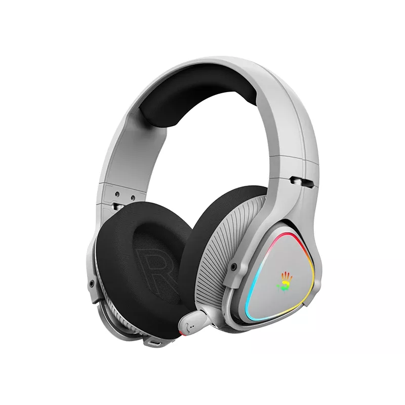 A4Tech 47752 Bloody MR710 RGB Gaming Wireless Headset, Grey