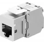 Goobay Keystone-Module RJ45 CAT 6A, STP, Slim, White (77949)