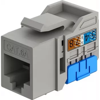 Goobay Keystone-Module RJ45 CAT 6A, UTP, Slim & Short (77951)