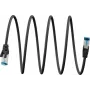 Goobay Ultra-Flexible CAT 6A Patch Cable S/FTP (PiMF), black (79346)