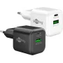 Goobay 20 W USB-C PD GaN Dual-Fast Charger Nano White (79621)