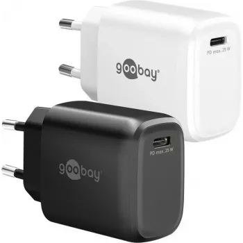 Goobay 25 W USB-C PD GaN Fast Charger black (79622)