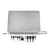 USB3.2 docking station USB-C, 12 port, PD