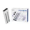 Hub USB3.2 Gen1 10ports USB-A/C, on/off switch