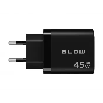 Wall charger USB-A USB-C PD 45W + cable