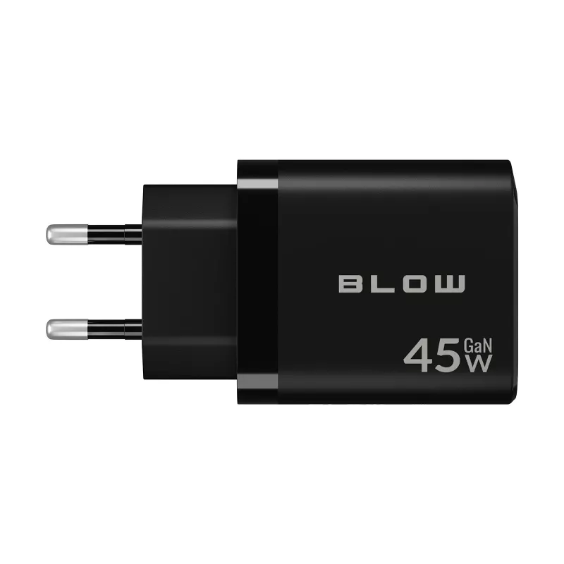 Wall charger USB-A USB-C PD 45W + cable
