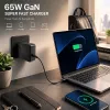 GaN 65W charger USB C PD PPS 5V 21V 3A 3.25A