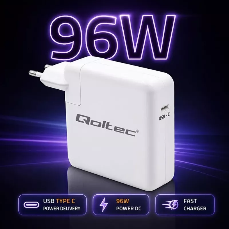Charger USB C 96W 5V 20V 3A 4.8A