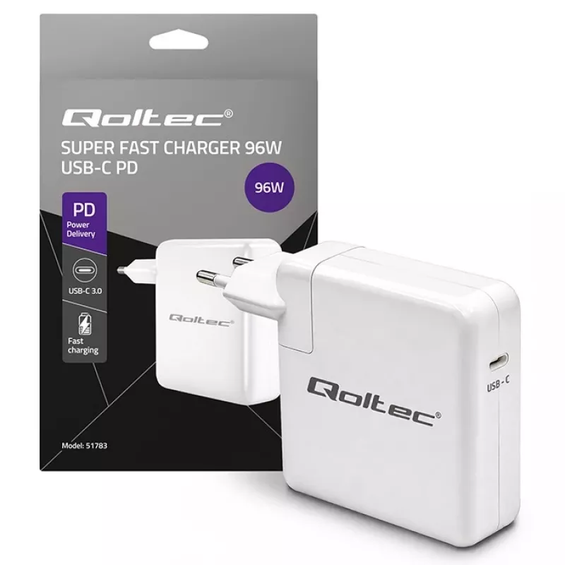 Charger USB C 96W 5V 20V 3A 4.8A