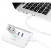 Hub CB-H5 USB aluminum | 4xUSB 3.0 | 5Gbps