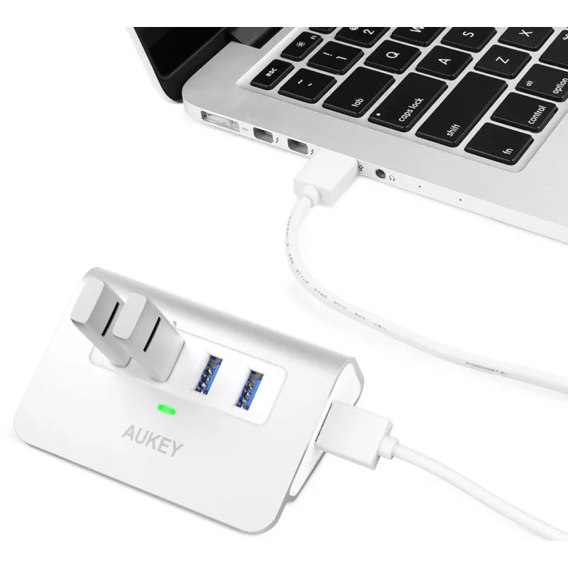 Hub CB-H5 USB aluminum | 4xUSB 3.0 | 5Gbps