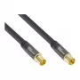 Good Connections TV Antenna Cable SmartFLEX black 1m