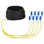 EFB Trunk Cable U-DQ(ZN)BH OS2 8E (1x8) LC-LC 20m Dca LSZH G657A1