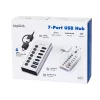Hub USb3.2 Gen1 7 ports USB-A/C, on/off switch