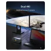 11-in-1 DockingStation mit Power Delivery Lade-Ports und großem LCD-Display, mit 160 W GaN Lade-Adapter