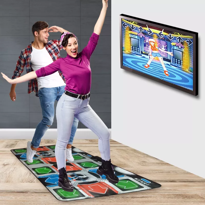 Mad Monkey Retro Dance Matte for 2 Players 110 Songs