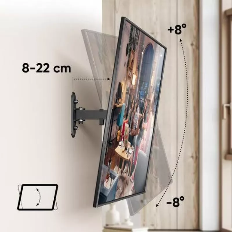 TV Set Accessory Wall Mount /10-35/BLACK R2-B Onkron