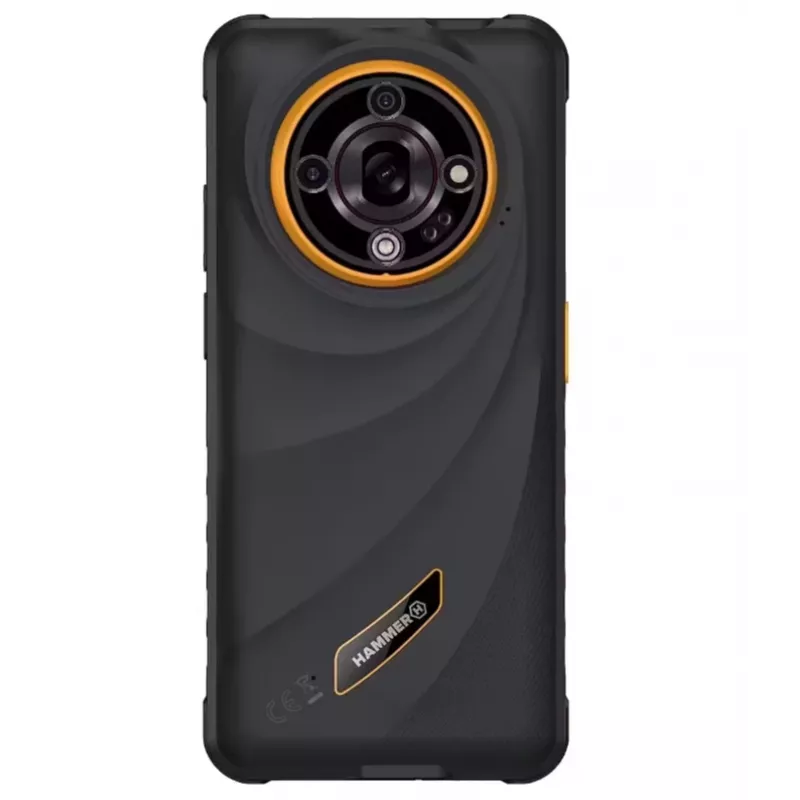 Hammer Iron 6 | Orange | 6.56 inch | IPS | 1612 x 720 pixels | Mediatek | Dimensity 6300 | Internal RAM 6 GB | 128 GB | microSD | Dual SIM | 4G | 5G | Main camera resolution 64 MP | A