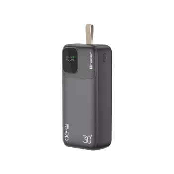 Tracer 47824 Prime-V3 30000mAh QC22.5W+PD20W Power Bank, Black