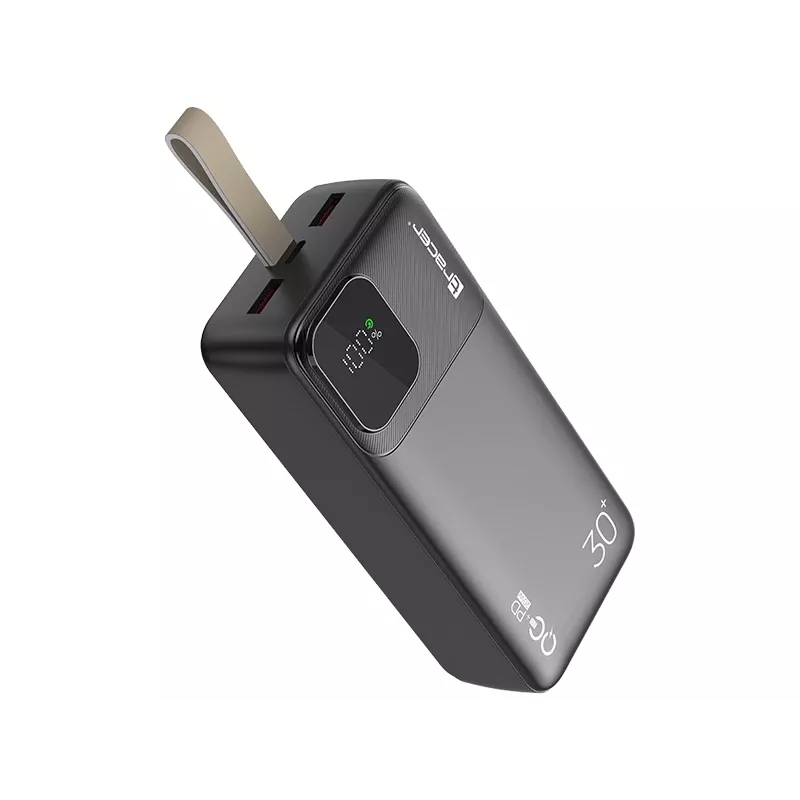 Tracer 47824 Prime-V3 30000mAh QC22.5W+PD20W Power Bank, Black