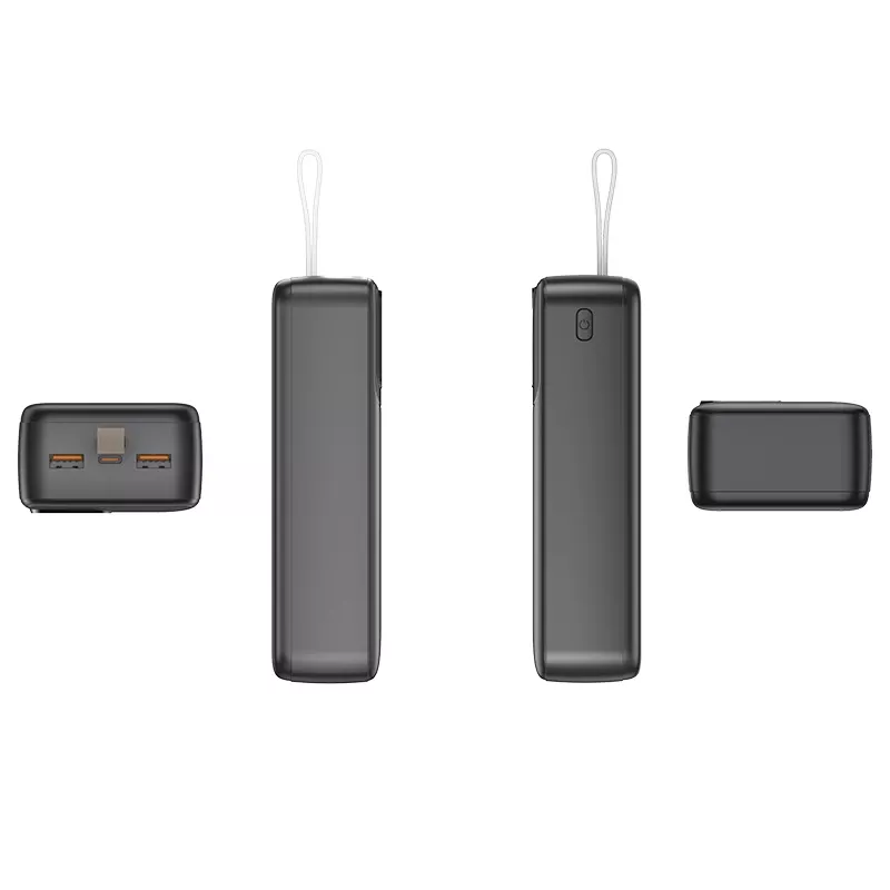 Tracer 47824 Prime-V3 30000mAh QC22.5W+PD20W Power Bank, Black